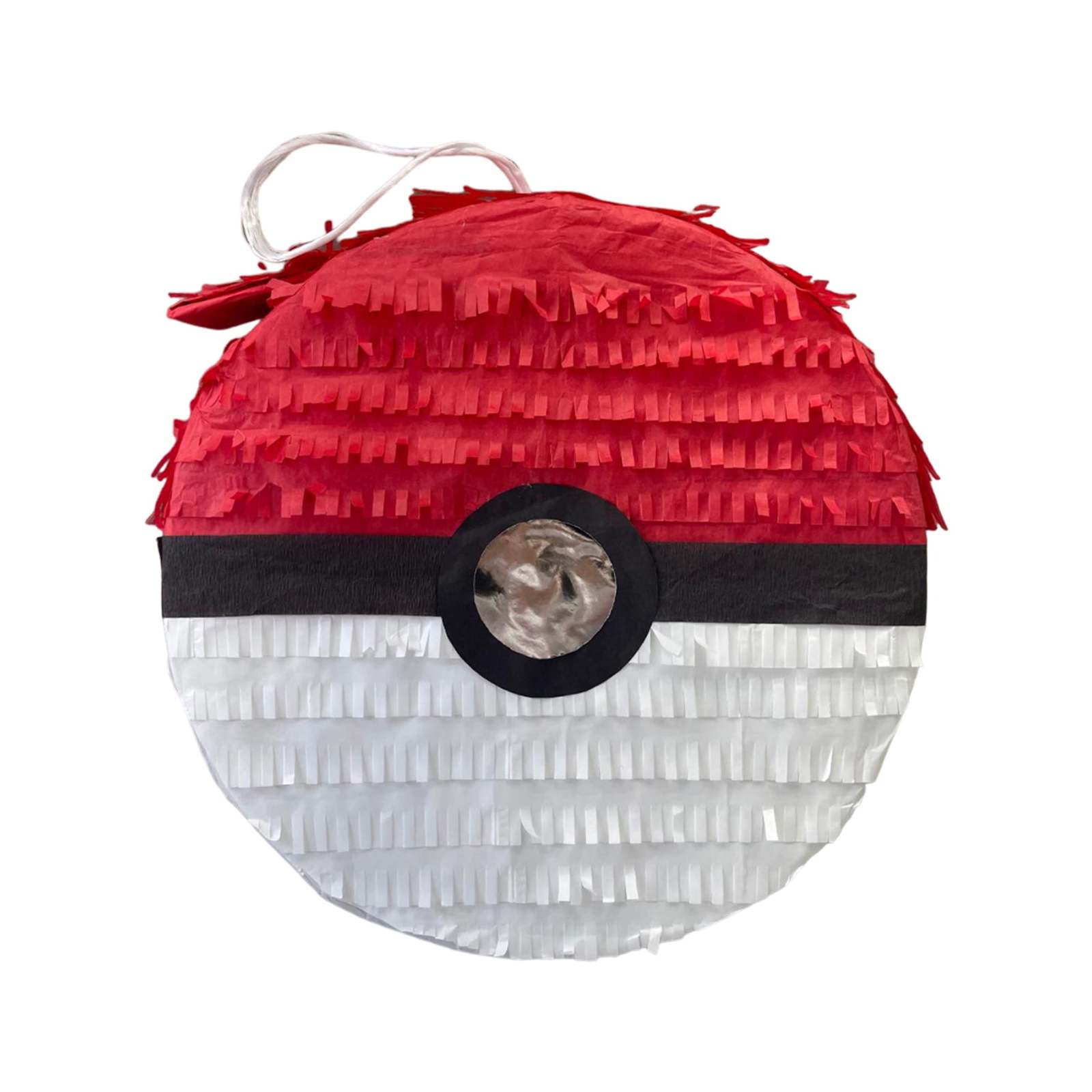 HRed and White Ball Pinata, Perfect for Poke Ball Themed Parties, Kids B... - $39.99