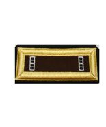OBSOLETE ARMY SHOULDER BOARDS CHIEF WARRANT OFFICER  CWO4 4&quot; PAIR (2) MA... - $15.17 CAD