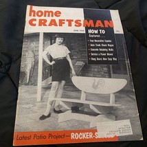 Vtg The Home Craftsman, 1959 June DIY Projects - £5.97 GBP