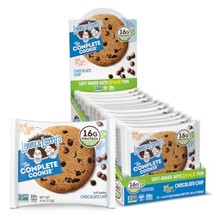 Lenny &amp; Larry&#39;s The Complete Cookie, Chocolate Chip, Soft Baked, 16g Pla... - £17.55 GBP