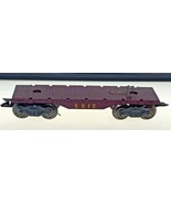Marx Erie Flat Piggyback Red Car With Clip - $398.00 MXN