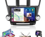 10.1 Hd 2.5D Ips Touch Screen Bluetooth Car Radio For 2009-2014 Toyota H... - $259.99