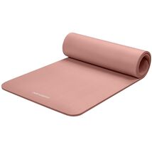 Solana 1/2-Inch Thick Non-Slip Yoga Mat with Nylon Strap - 72x24in - Rose - $62.32