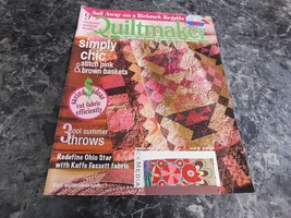 Quiltmaker Step by Step Magazine May June 2009 No 127 Tea Roses - $2.99
