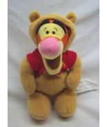 Disney Store Winnie the Pooh TIGGER IN POOH COSTUME 8&quot; Bean Bag STUFFED ... - $14.85