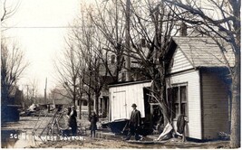 1913 Original Real Photo Post Card Dayton Ohio Flood - damage in West Da... - $452.37 MXN
