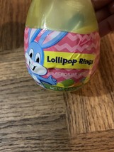 Lollipop Rings 3 Pieces In Yellow Egg - $4.83
