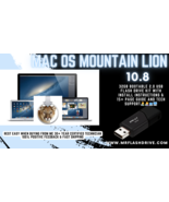 Mac OS X Mountain Lion 10.8 Bootable USB Drive Install Upgrade Repair Re... - £23.58 GBP