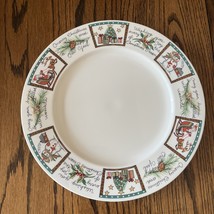 NWT Mikasa Christmas Wish Dinner China Plate HK 713 Platter Charger - $24.70