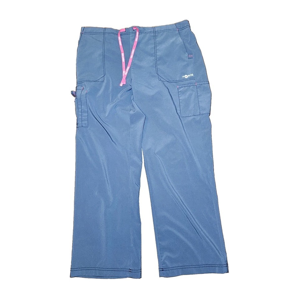 Carhartt Womens Cargo Style Pants Size XL Drawstring Waist Gray Pink - £17.57 GBP