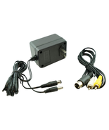 Audio Video RCA AV Cable Adapter Cord + AC Power Supply to External TV S... - £14.93 GBP