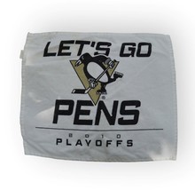Towel Pittsburgh Penguins Let&#39;s Go Pens 2010 Playoffs - £11.65 GBP