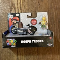 Nintendo Super Mario Bros. Movie Pull Back Toy Racer Kart Koopa Troopa Figure - £19.16 GBP