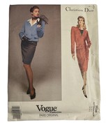 Vogue Paris Original Sewing Pattern 2538 Jacket and Skirt Christian Dior... - £9.44 GBP