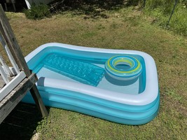 Intex Inflatable Pool 120in x 72in x 22in Swim Center Family 58484EP - £75.05 GBP