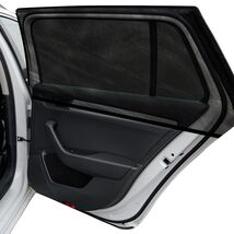 Car Window Shades, 2 Pack Breathable Mesh Side Sun Stretch Screens for B... - $10.89