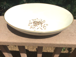 Lenox Starlight Oval Serving Bowl 9 1/2” Long x  6 5/8” wide MADE IN THE... - $16.83