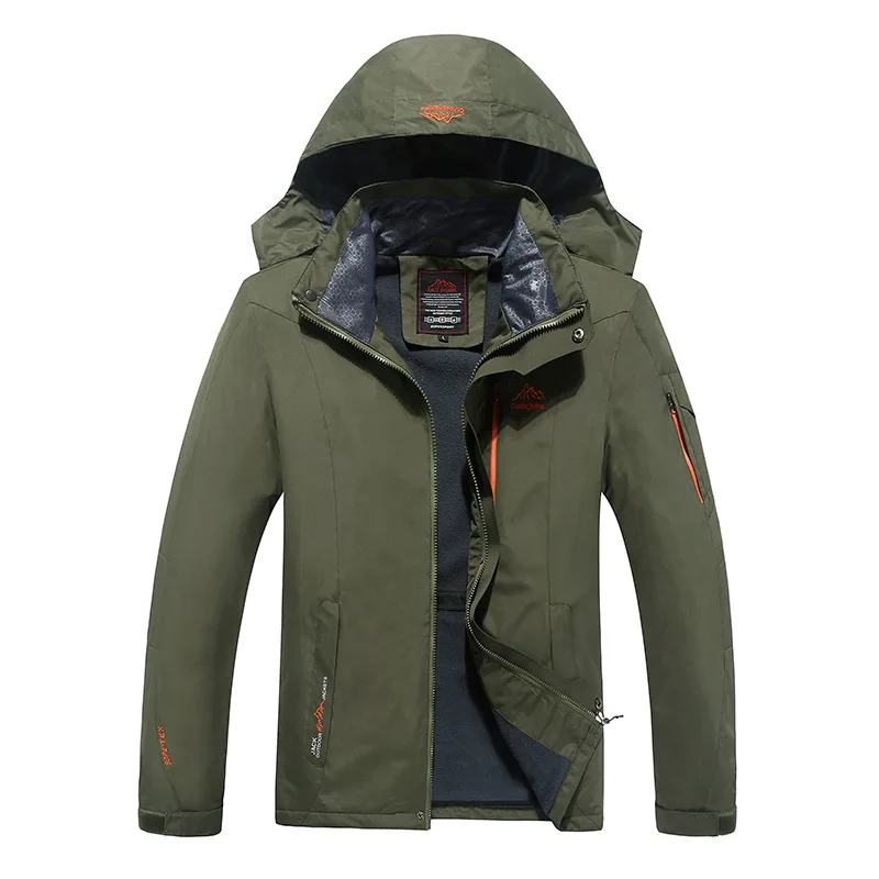 Men Hi Jacket Warm Waterproof Windproof Fleece Skiing Trek Camping Soft Outdoor  - $209.29