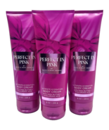 Bath &amp; Body Works Perfect in Pink Ultimate Hydration Body Cream 8 oz Set... - $37.62