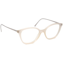 Prada Eyeglasses VPR 11V 317-1O1 Opal/Silver Cat Eye Frame Italy 51[]17 140 - £103.90 GBP