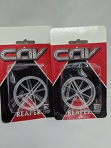 Lot Of (2) CAV Round Transparent Circle Bases By Reaper Miniatures - $12.82