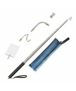 Telescopic Push/Pull Rod Wire Reacher Grabber Tool w/Hook Magnetic - $47.39 CAD