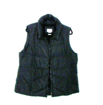 SJB Active Black Full Zip Down Filled Puffer Vest Womens Size XL Winter ... - $24.02