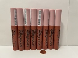 8 NYX Lip Lingerie XXL Smooth Matte Liquid Lipstick Candela Babe 0.13oz 4mL Full - £37.75 GBP