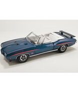 1970 GTO Judge Convertible Atoll Blue Metallic with Graphics and White I... - $3,356.76 MXN