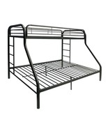 Tritan Twin XL/Queen Bunk Bed, Black Finish - $15,642.15 MXN
