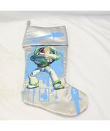 Disney Pixar Buzz Lightyear Christmas Stocking  17&quot;  Xmas - $345.14 MXN