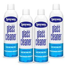 Sprayway Glass Cleaner Aerosol Spray Clean Fresh Scent - £19.42 GBP