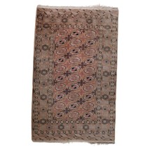 Handmade Vintage Afghan Baluch Rug 4.1&#39; x 6.5&#39; (126cm x 199cm) 1960s - 1... - $468.26