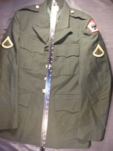 Dscp BREMEN-BOWDON Class A Dress Green Army Serge Ag 489 Coat Jacket 39R - £25.48 GBP