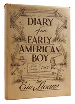 Eric Sloane Diary Of An Early American Boy Noah Blake 1805 1st Edition 4th Print - £81.66 GBP