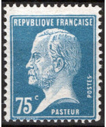 ZAYIX France 192 MH 75c blue Louis Pasteur Scientist Chemist 051023SM80 - $3.75