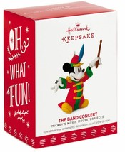 Hallmark: The Band Concert - Mickey&#39;s Mousterpieces Series 6th  - 2017 Ornament - £14.35 GBP