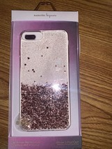 Nanette Lepore Protective Case For iPhone 8/7plus 6s 6plus Pink Gold Glitter - £11.98 GBP