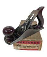 Vtg. Plane DEFIANCE by STANLEY No. 1243 Smooth Plane 9&quot; Long 1-3/4&quot; Cutt... - $726.15 MXN