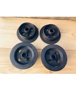 4 Mining Ore Car Small Track Mine Cart Wheel Cast Iron 5 3/4&quot; Diameter R... - €81,32 EUR