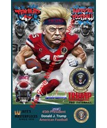 Donald Trump 2017 American football 20x30 Poster All American - €110,53 EUR