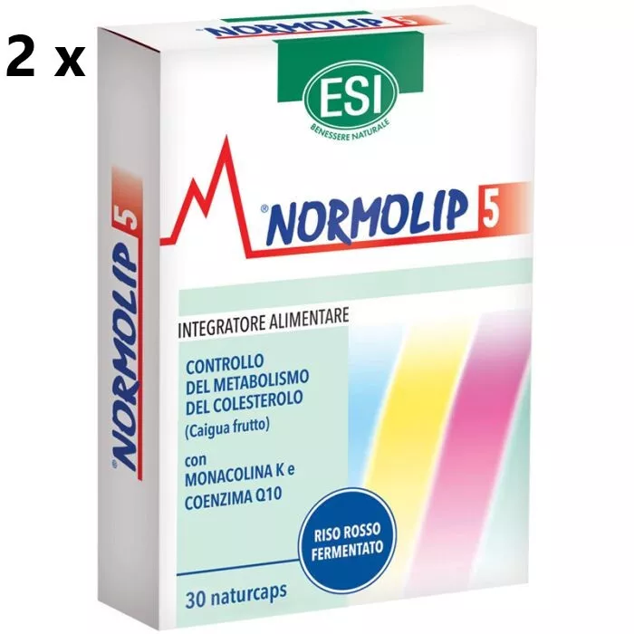 NORMOLIP 5 CAPSULES A60 (duo pack 2 x 30 capsules) Free Shipping! - £28.48 GBP