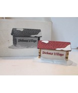 DEPT 56 65692  DICKENS VILLAGE PORCELAIN SIGN 5&quot;L - $8.98