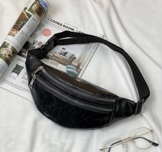 2022 Waist Bag Fashion New Belt Bag Women Waist Pack PU Chest bag - £39.08 GBP