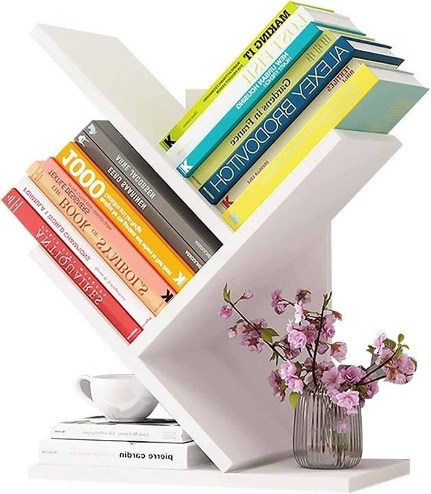 Primary image for Tree Bookshelf，2-Layer Floor Standing Bookshelf,The Desktop Bookshelf