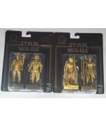 Star Wars Gold Commemorative Edition Skywalker Saga Actions Figure Lot o... - £13.96 GBP