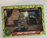 Teenage Mutant Ninja Turtles Trading Card #27 Ready For Action - $1.97