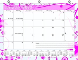 2023 Calendar 12 Months Student Calendar / Planner for 3-Ring Binder - v010 - £10.11 GBP