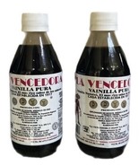 2 X La Vencedora Mexican Vanilla Pure Extract 2 Glass 8.45oz Bottles Fro... - €29,79 EUR