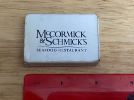 McCormick &amp; Schmick&#39;s Advertisement Matches (Closed Restaurants) *Pre Ow... - $14.99